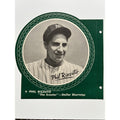 RARE 1950 All Star Pin-Ups Phi Rizzuto New York Yankees, The Scooter w/Border, Bronx Bombers, Yanks, 1950 Baseball Card