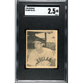 1948 Bowman Bob Feller SGC 2.5 Cleveland Guardians Bullet Bob, Hall of Fame, Baseball Card, MLB
