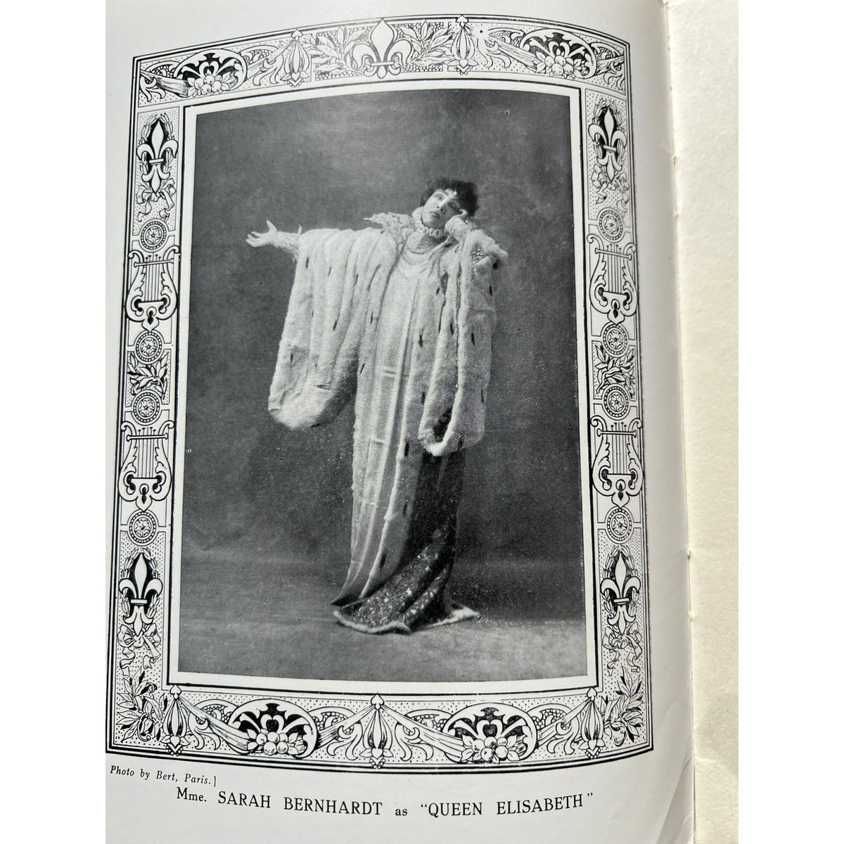 RARE 1912 London Coliseum Program Sarah Bernhardt French Actress Hamlet, Theater, Mothers of France, Jeanne Dore