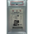 Original 1972 44th Academy Awards Ticket Stub Charlie Chaplin Honorary Award PSA 6 Only One Graded!