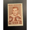 1964 Slania Stamp Rocky Marciano World Champion Boxers Brockton Blockbuster, Heavyweight Champ, Undefeated