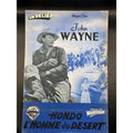 Rare French 1953 Hondo Pressbook John Wayne Duke, True Grit, Cowboy, Western, Quiet Man, The Shootist, The Searchers, Big Jake