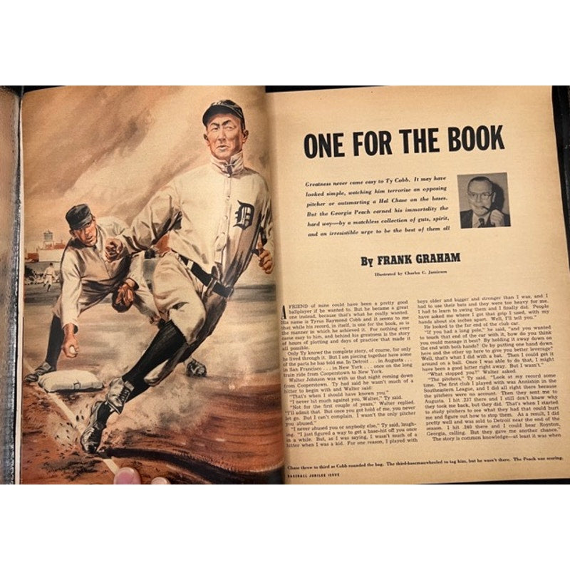 1951 Sport Magazine Baseball Jubilee Babe Ruth Ty Cobb, Musial, DiMaggio, Wagner, Hornsby, Lajoie, Johnson, Sisler, MLB, HOF