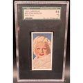 RARE 1936 Carreras Jean Harlow SGC 7, Only 3 Graded! Platinum Blonde, Riff Raff, Dinner at Eight, Public Enemy, Saratoga, Red Dust
