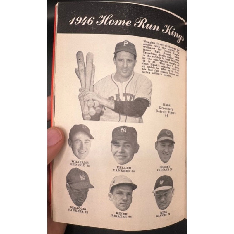1947 Famous Slugger Yearbook Stan Musial Baseball Jackie Robinson Rookie! MLB