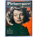 1937 UK Katherine Hepburn Magazine Picturegoer, Hollywood, Little Women, Bringing Up Baby, African Queen, Mary of Scotland, Oscar