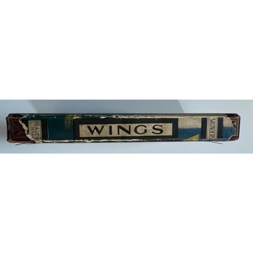 RARE London 1929 Wings Movie Tie In Book Clara Bow Gary Cooper w Dust Cover, It Girl, The Wild Party, WWI, Hollywood