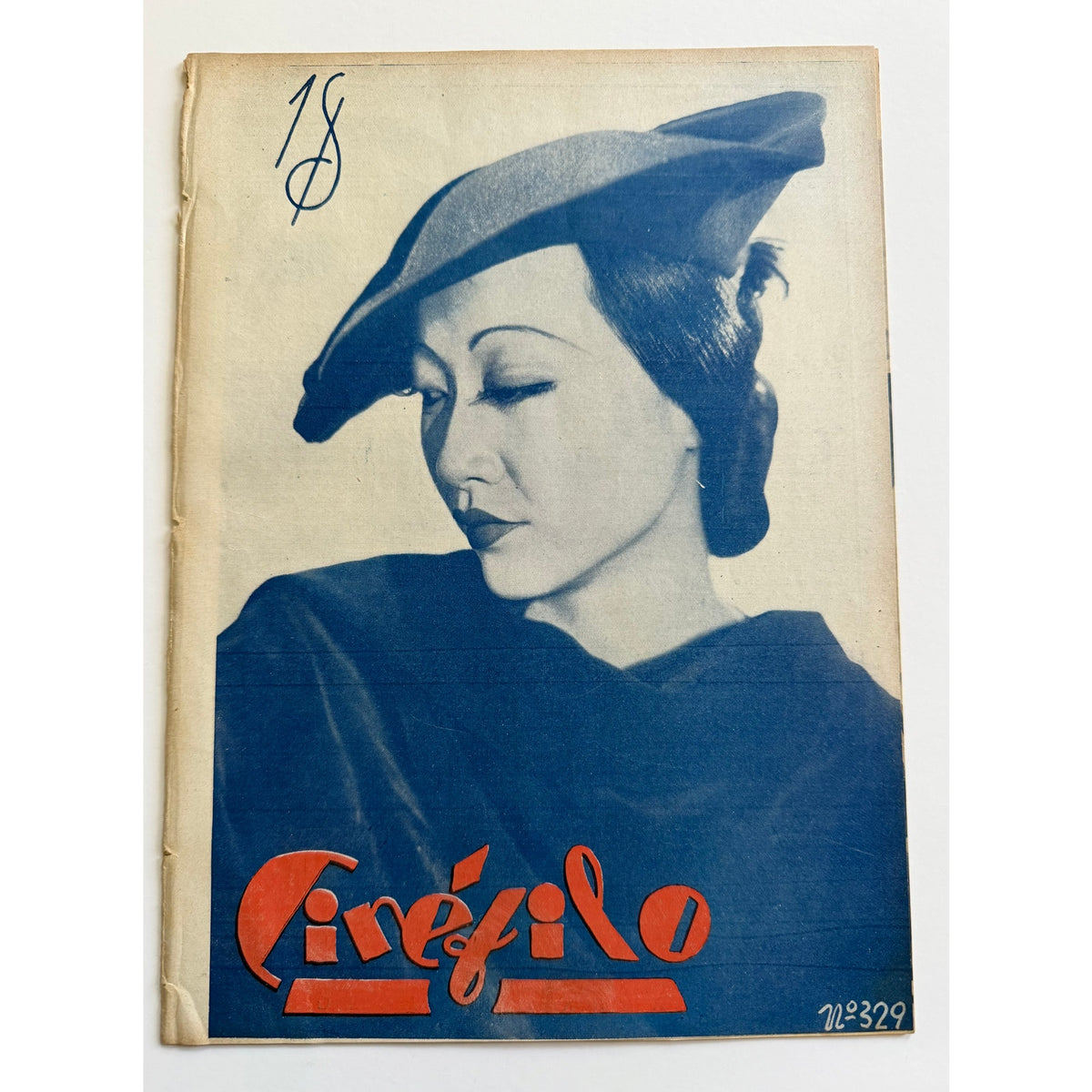 Gorgeous 1934 Portuguese Anna May Wong Magazine Shanghai Express, Piccadilly, Toll of the Sea, Daughter of the Dragon, Hollywood