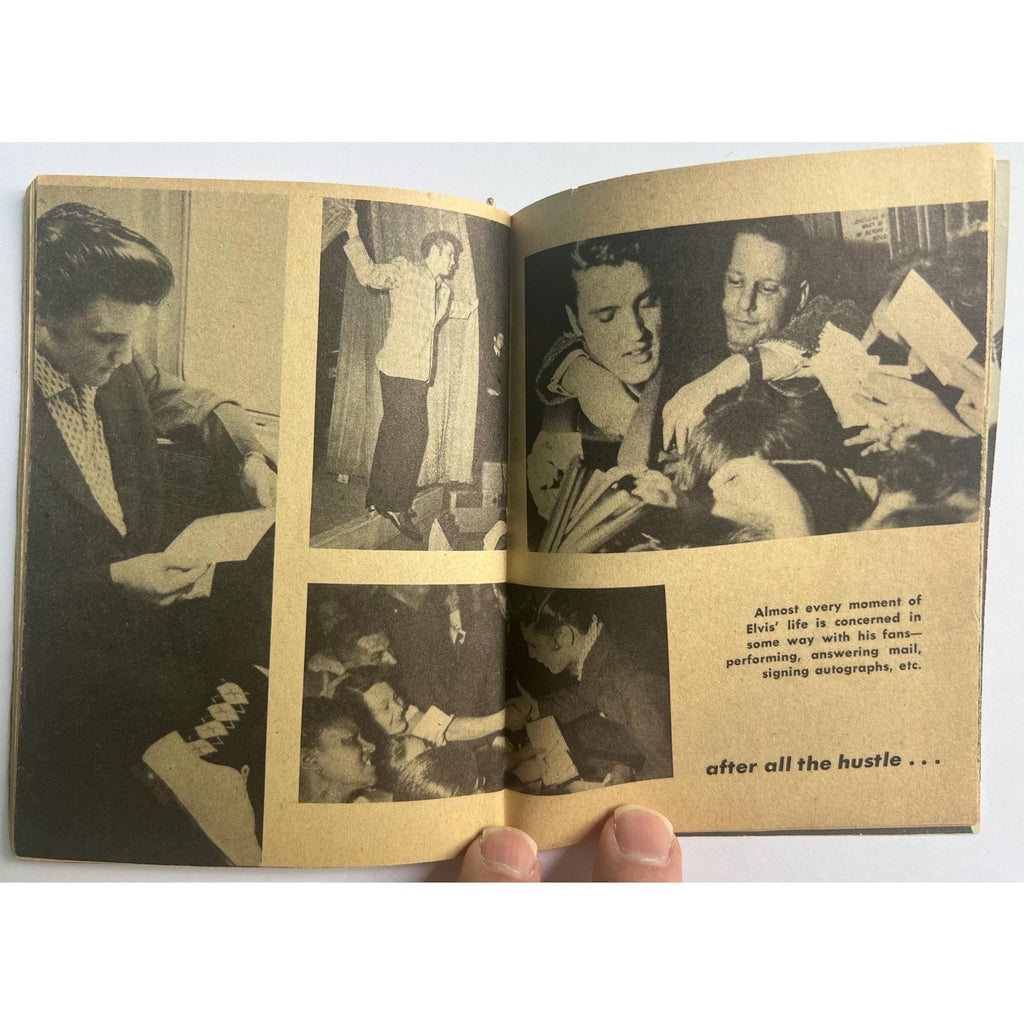Original 1956 Movieland Elvis in Hollywood Magazine Elvis Presley, King of Rock n Roll, Graceland, Hound Dog, TCB, EP, Jailhouse Rock