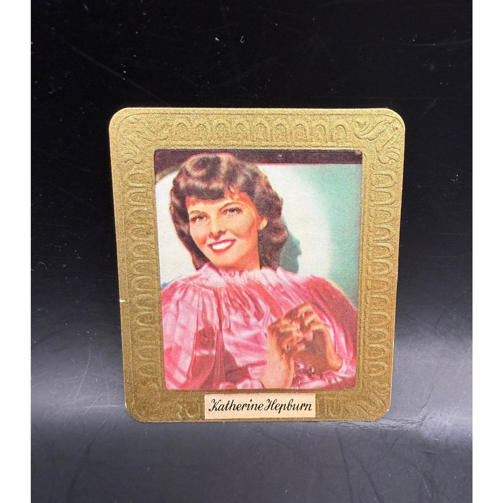 1934 Garbaty Katherine Hepburn Card Schonheitsgalerie, African Queen, Adam's Rib