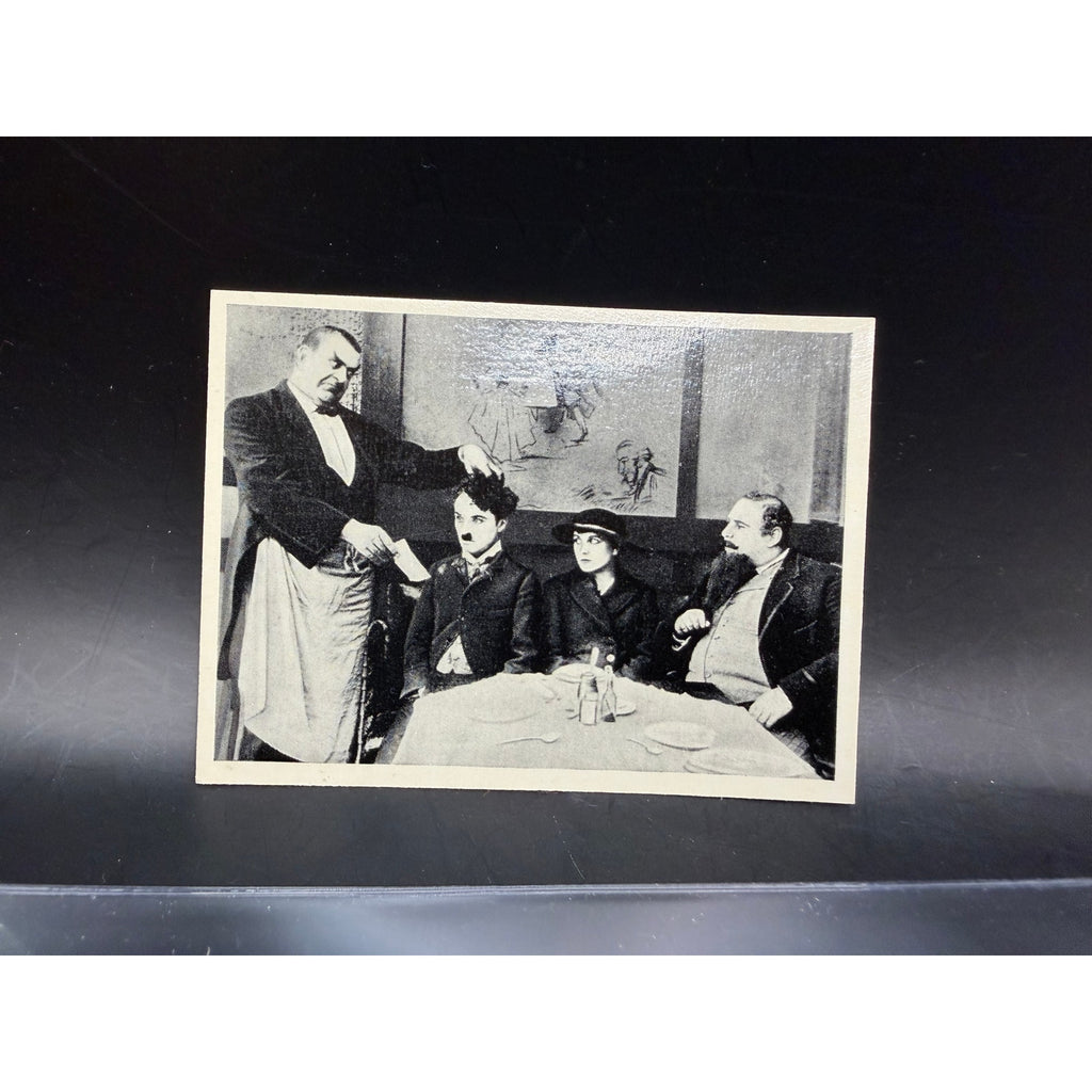 Cinema Cavalcade Charlie Chaplin Card The Immigrant Charles Chaplin City Lights, Gold Rush, Great Dictator, Monsieur Verdoux, Limelight