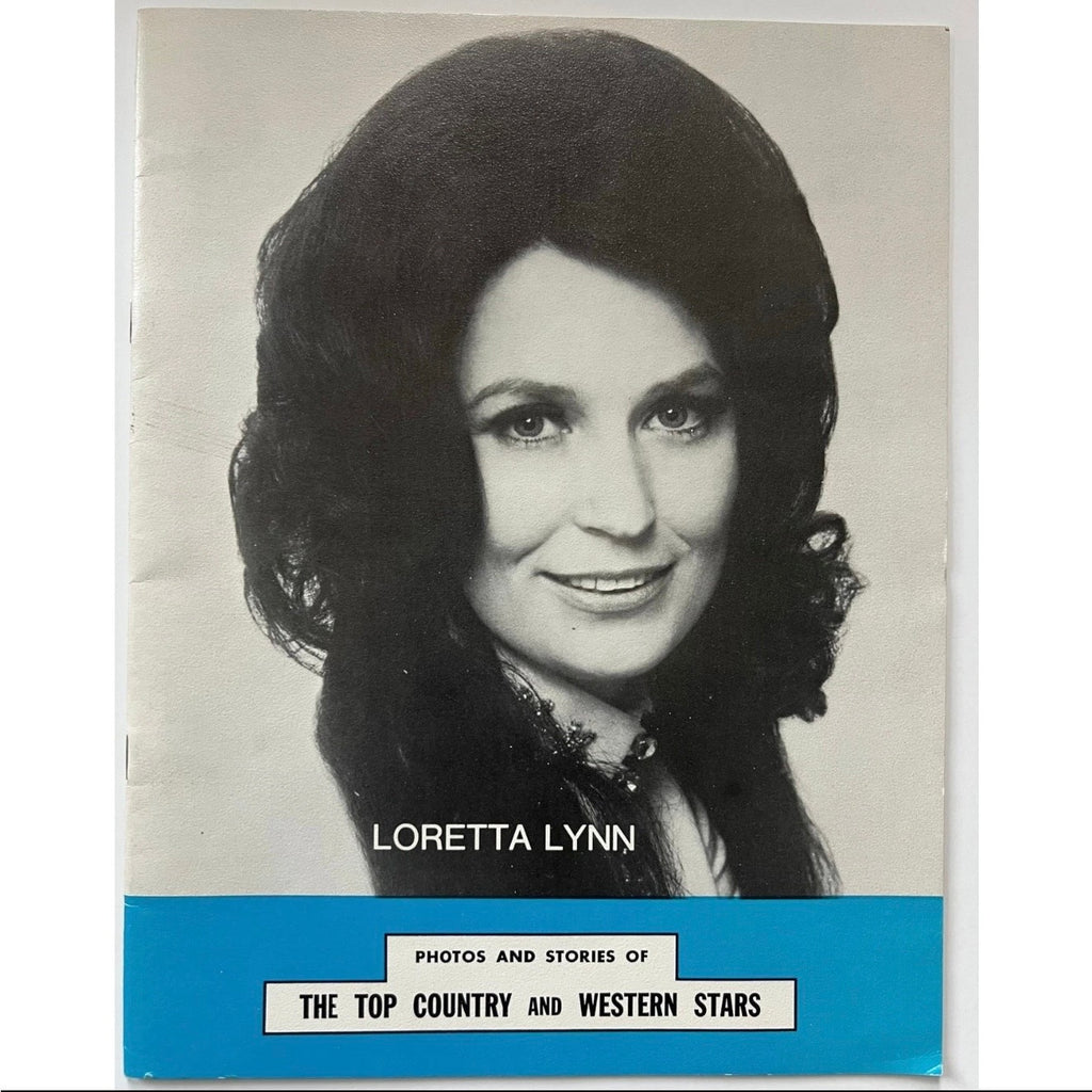 60s 70s Vintage Country Music Magazine Dolly Parton, Loretta Lynn, George Jones