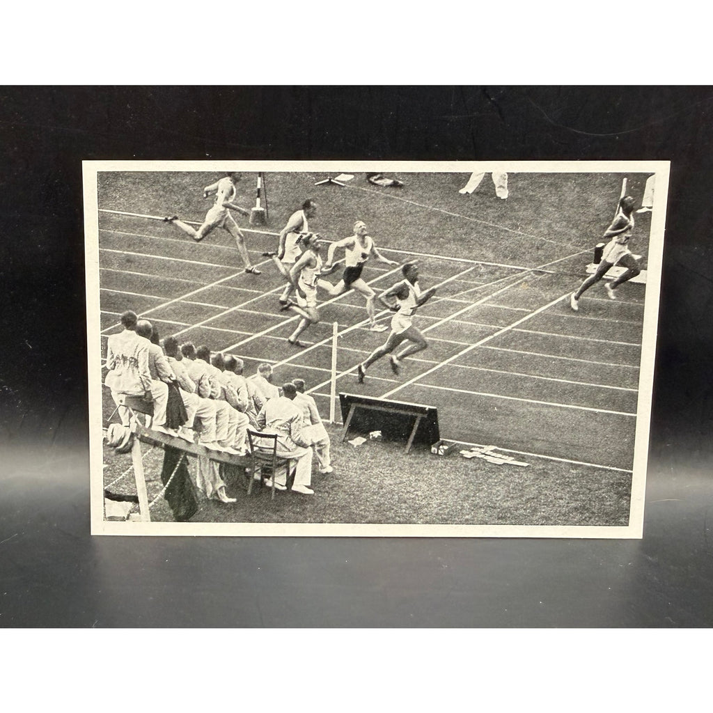1936 Reemtsma Olympia Jesse Owens Card Olympic Gold Medal, Track, Sammelwerk