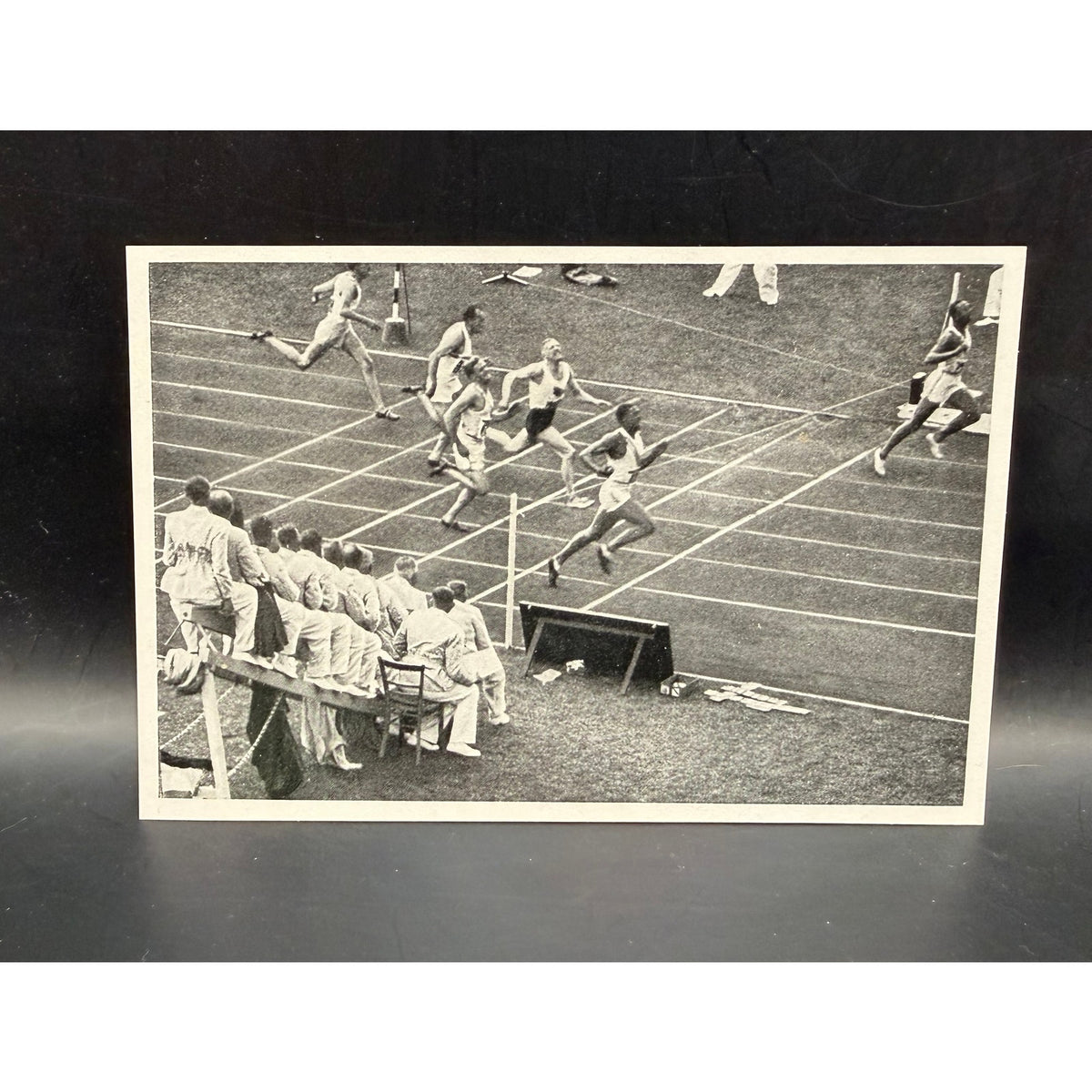 1936 Reemtsma Olympia Jesse Owens Card Olympic Gold Medal, Track, Sammelwerk
