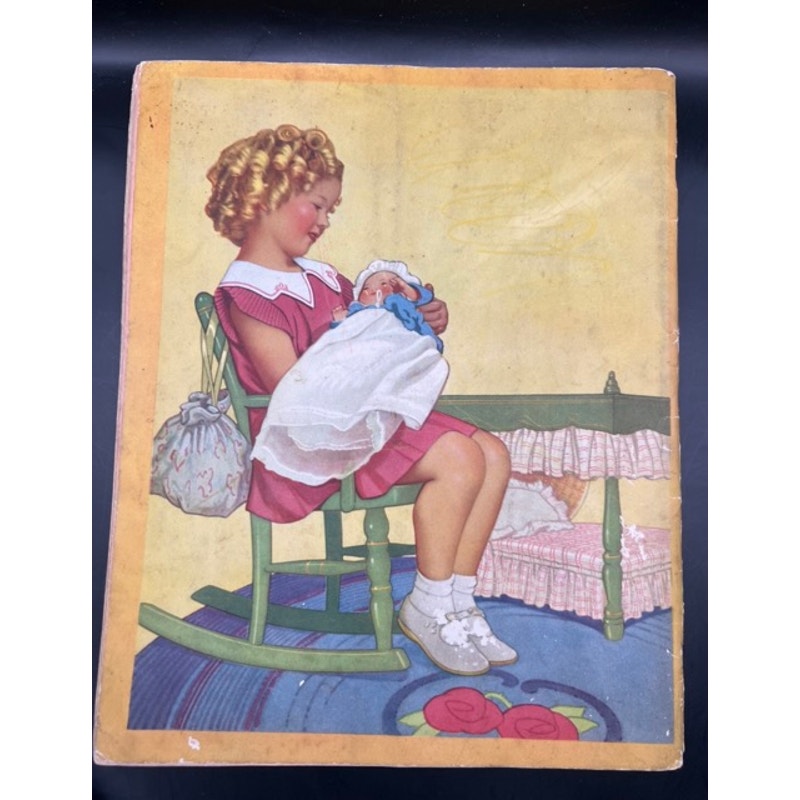 1935 Shirley Temple at Play Book Authorized Edition 1712, Heidi, Little Princess