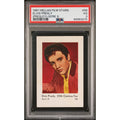 1961 Hellas Film Stars Elvis Presley PSA 3 Only 3 Graded, King, TCB, Elvis Card, Jailhouse Rock, Graceland, Suspicious Minds, King Creole
