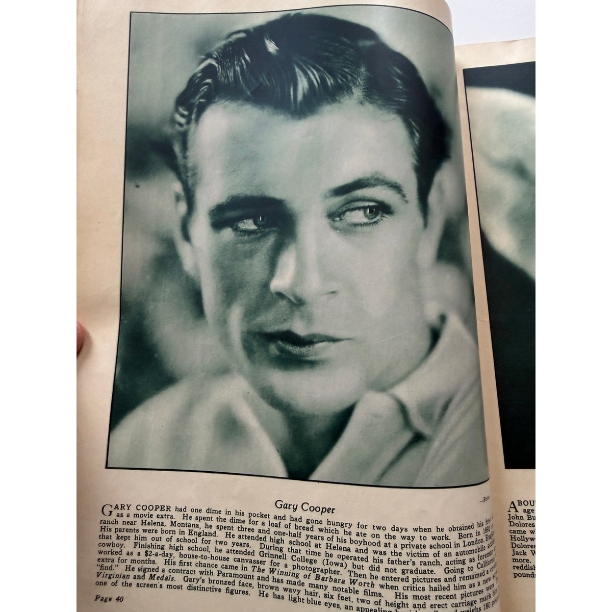 Rare Screen Secrets Movie Album 1930 Rudolph Valentino Magazine, Charlie Chaplin, Lloyd, Keaton, Garbo, Hollywood