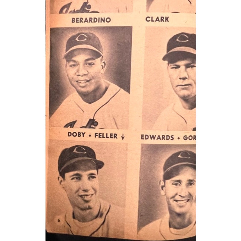 1949 Baseball Magazine Ted Williams, Joe DiMaggio, Stan Musial, Satchel Paige, Jackie Robinson, Larry Doby