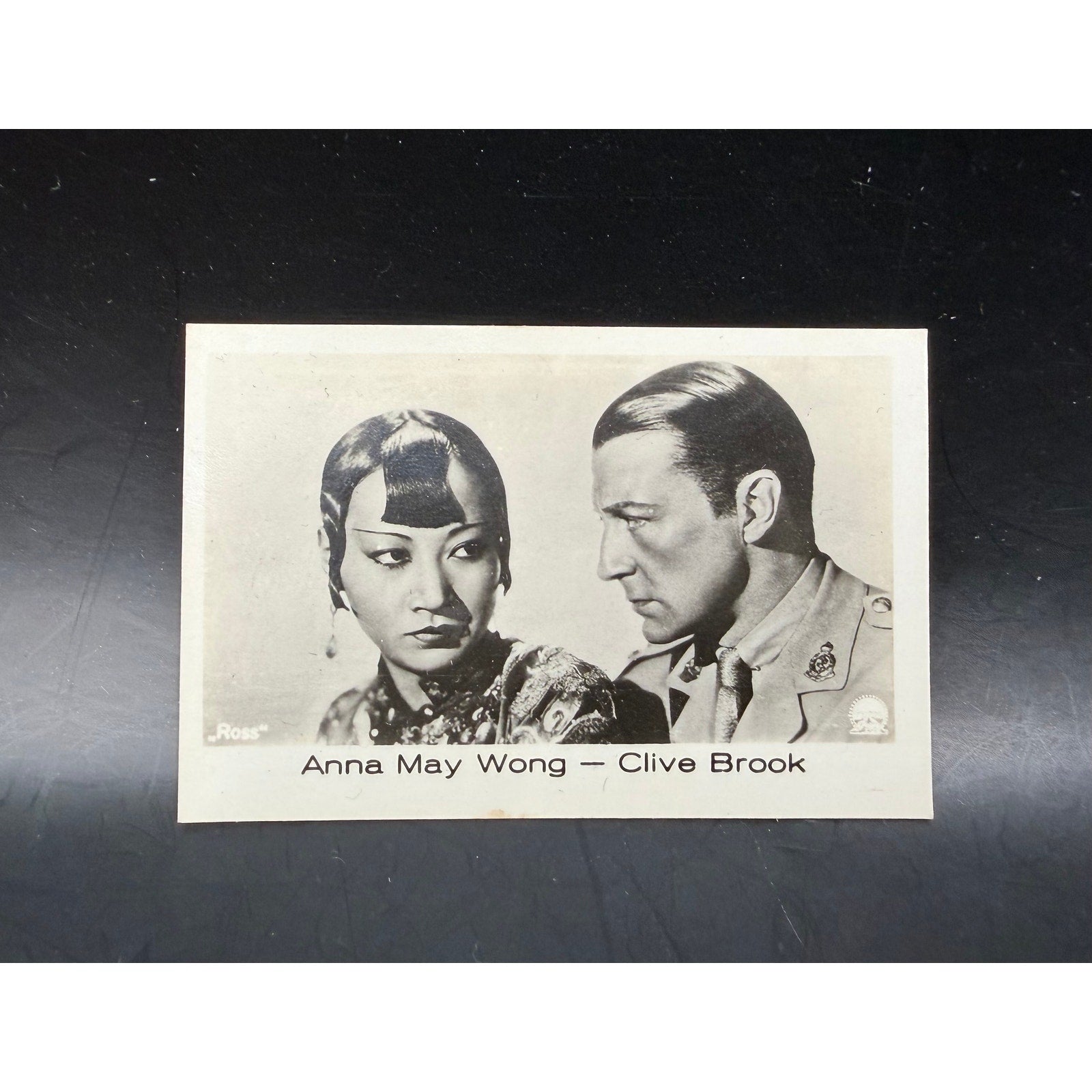 1930s Ramses Film Fotos Clive Brook Anna May Wong Tobacco Card Shanghai Express, Piccadilly, Thief of Bagdad, Toll of the Sea, Fashion Icon!