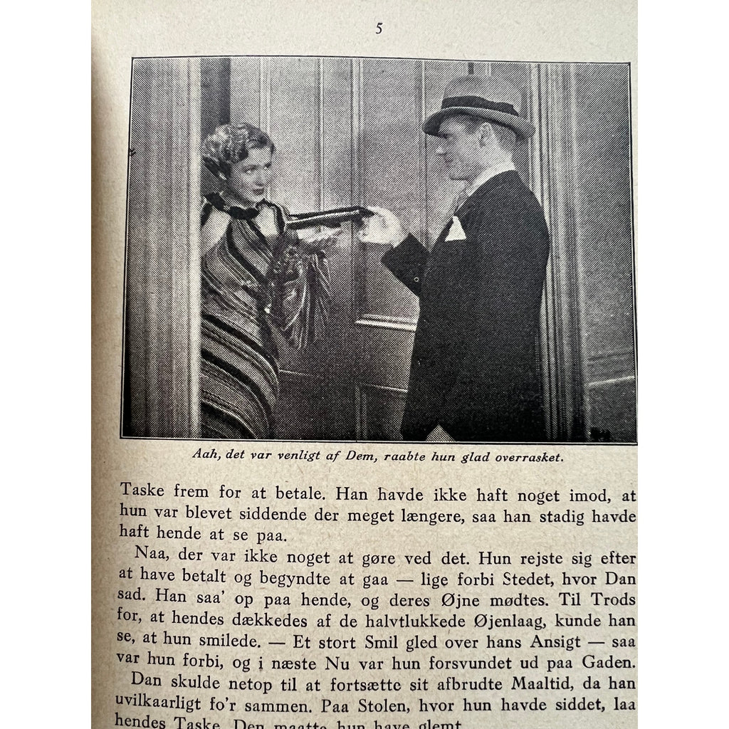 RARE Danish 1935 James Cagney Book / Booklet Movie Tie In Lady Killer, Hollywood, Yankee Doodle Dandy, Public Enemy, White Heat