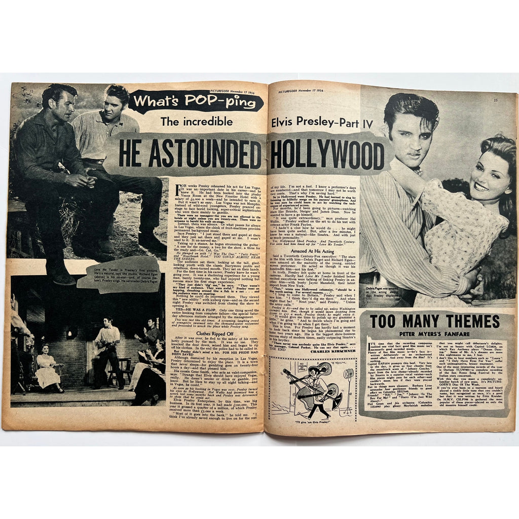 Amazing 1956 Marilyn Monroe Magazine UK Picturegoer Norma Jean Pinup Playboy, Some Like It Hot