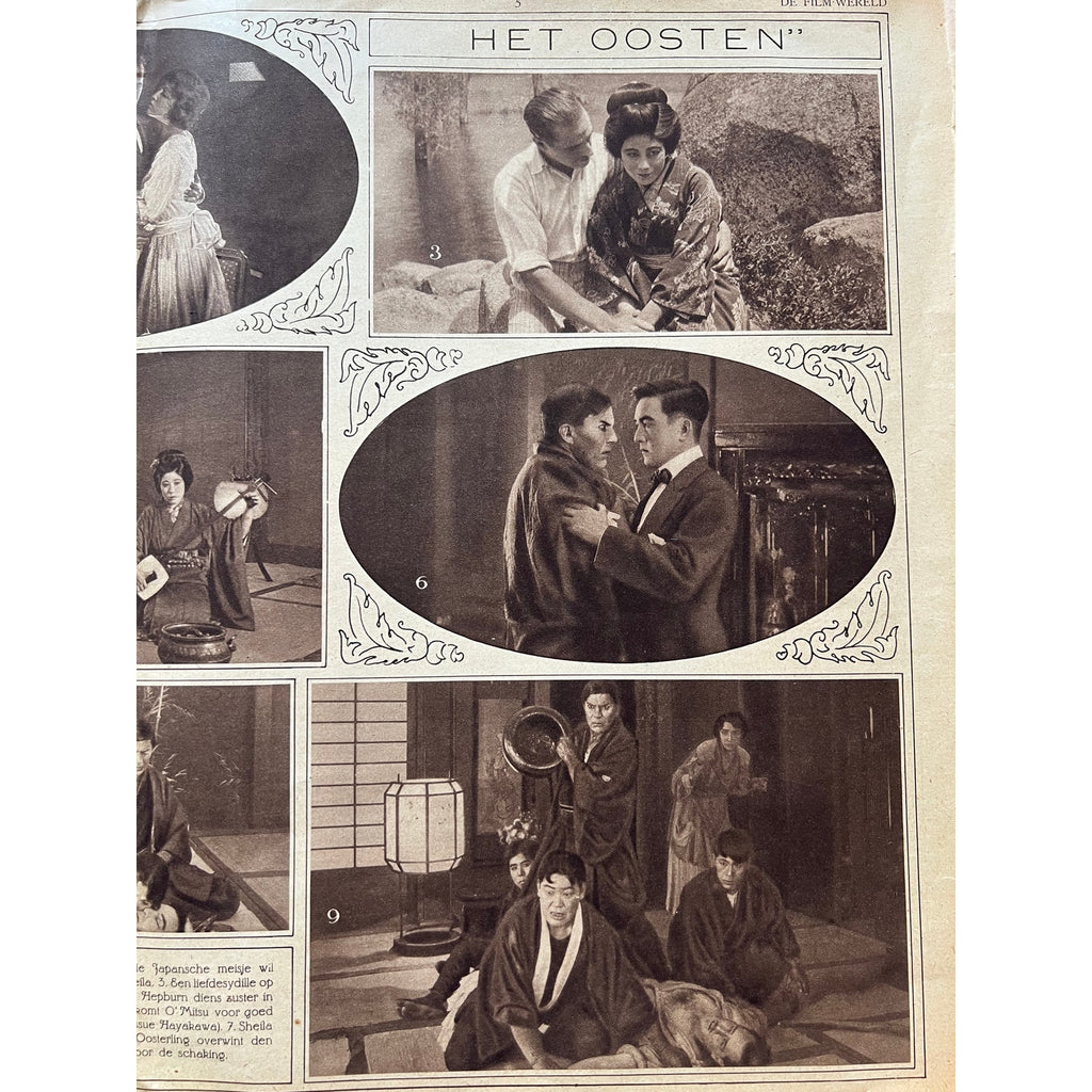 SUPER RARE 1918 Sessue Hayakawa Magazine Call of the East Hollywood Japanese, The Typhoon, The Cheat