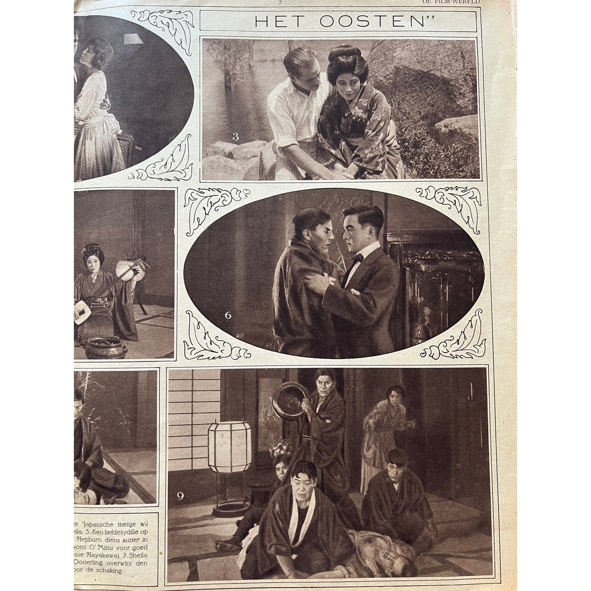 SUPER RARE 1918 Sessue Hayakawa Magazine Call of the East Hollywood Japanese, The Typhoon, The Cheat
