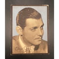 1930s Clark Gable Card Colorized Hollywood Fan Photo Gone with the Wind, Misfits, Happened One Night, Saratoga, Hold Your Man
