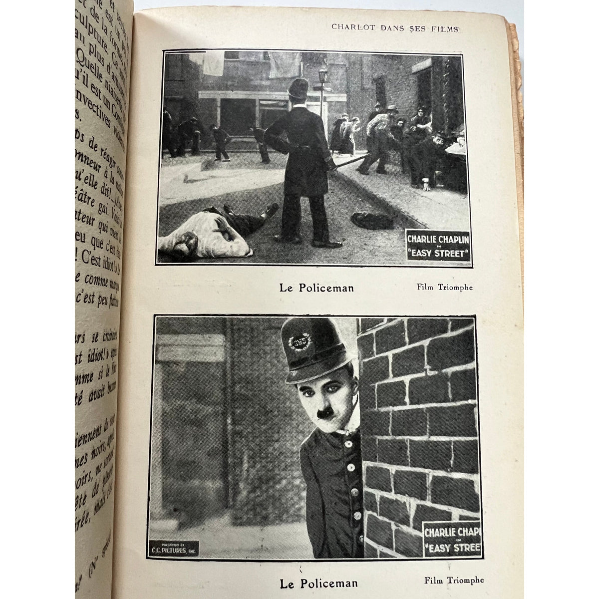 RARE 1920s French Charlie Chaplin Book Biography Henry Poulaille Charles Chaplin, The Kid, Gold Rush, City Lights, Modern Times
