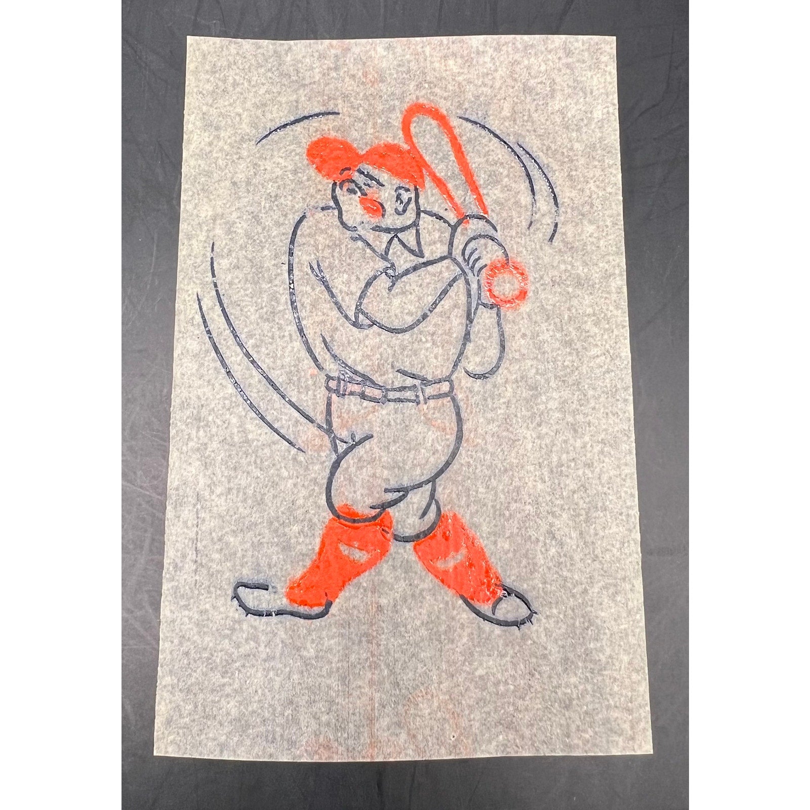 SUPER RARE 1934 Babe Ruth Transfer Comic Bubble Gum, New York Yankees, Bambino