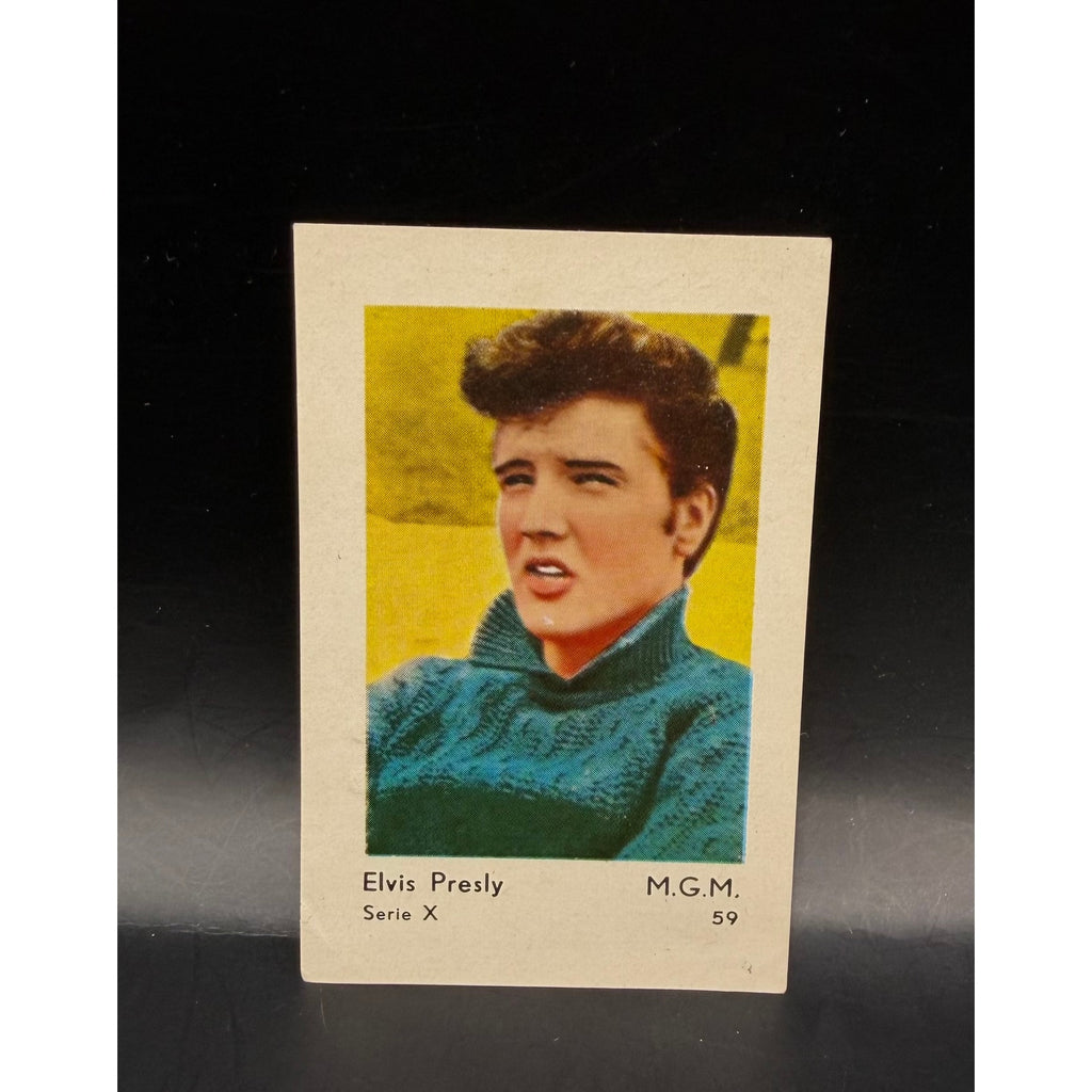 1961 Jenkki Hellas Elvis Presley Card Jailhouse Rock, King, TCB, Graceland, Rock