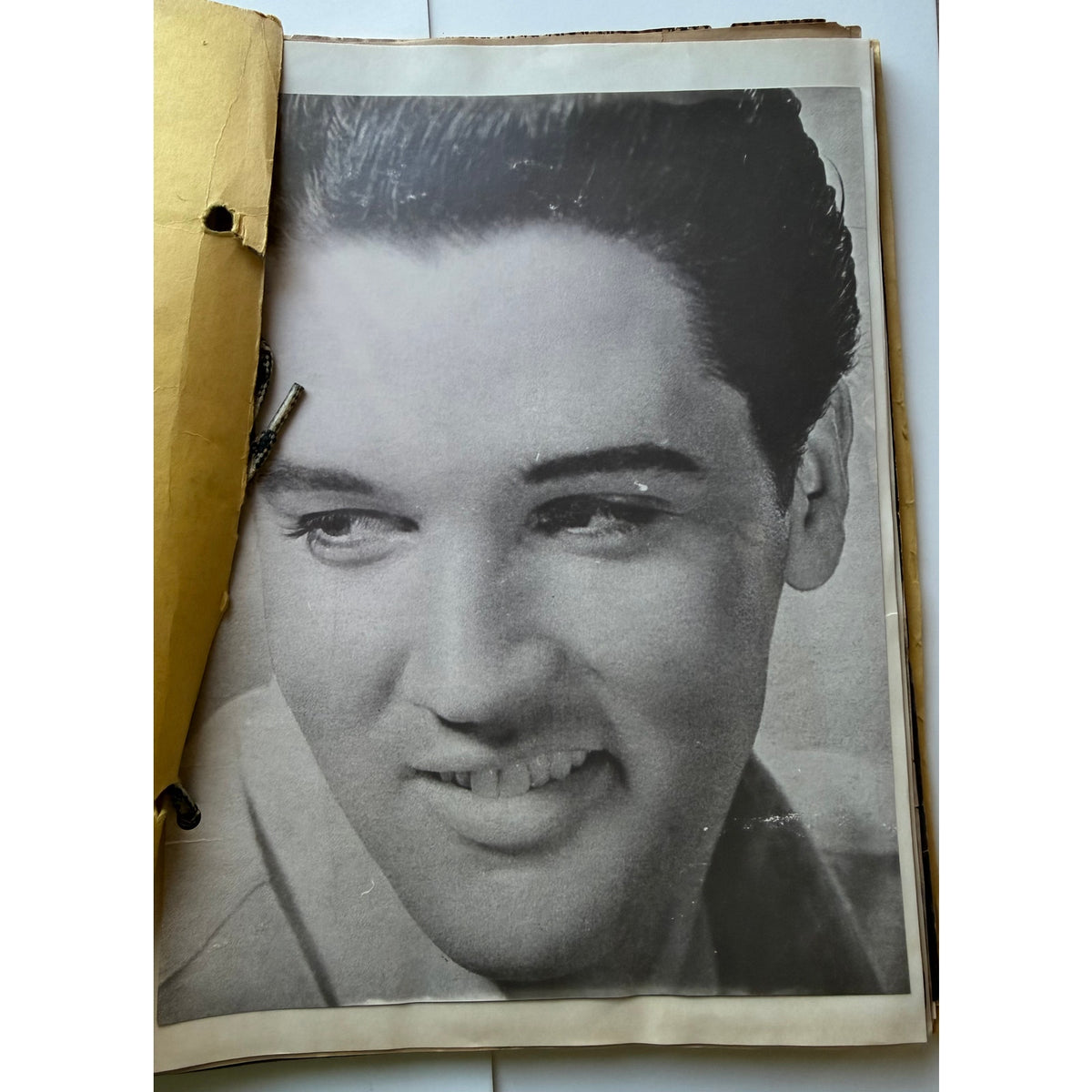 Original 50's 60's Elvis Presley Scrapbook Real Photos, Clippings The King, TCB, Graceland, King Creole, Jailhouse Rock, Love me Tender