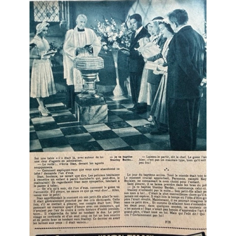 Gorgeous French 1951 Elizabeth Taylor Magazine Father of the Bride, Spencer Tracy, Cleopatra, National Velvet, Virginia Wolf, Butterly 8