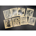 Lot of 8 - 1935 Klene Gum Shirley Temple Cards Lot Little Princess, Little Colonel, Heidi, Hollywood