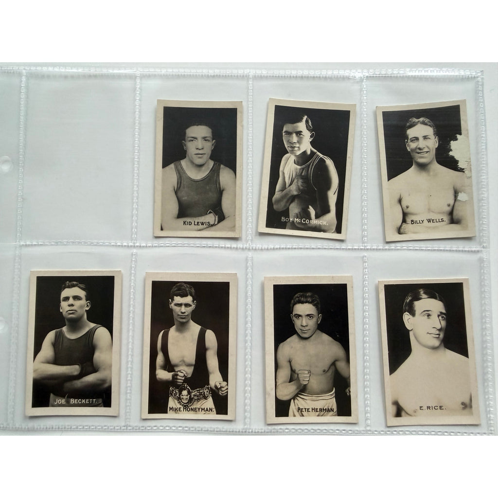 1922 Sporting Champions 30 Card Set Boxing, Horse Racing, Football Benny Leonard, Battling Siki, Kid Lewis