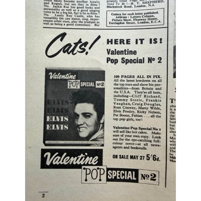 Scarce 1960 UK Elizabeth Taylor Magazine Suddenly Last Summer, National Velvet, Little Women, Cleopatra, Virginia Wolf Cat on a Hot Tin Roof