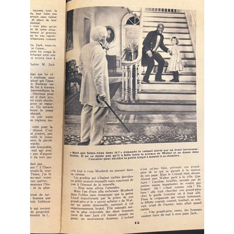 1935 Le Petit Cinemonde Shirley Temple Magazine Supplement The Little Colonel, Heidi, The Little Princess, Curley Top