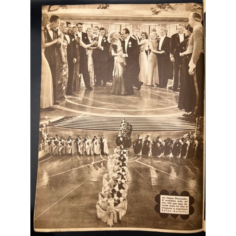 1935 Spanish Films Selecto Shirley Temple Magazine Hollywood Gable, Astaire, Heidi, Little Princess, Curly Top, Little Colonel