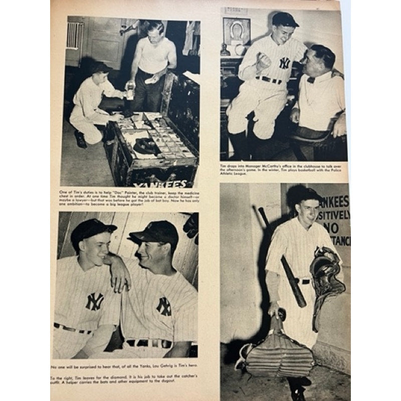 RARE 1937 Pic Jack Dempsey Magazine Manassa Mauler Champ Hollywood Sport Boxing, New York Yankees, Joe DiMaggio