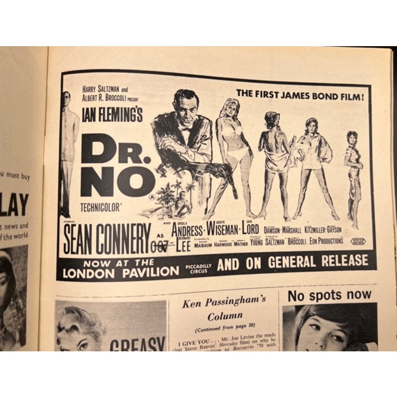 Rare UK 1962 Elvis Presley Magazine Photoplay King, Rockabilly, Jailhouse Rock, TCB, Suspicious Minds, EPIC, Elvis Magazine