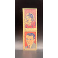 UNCUT 1926 W512 Richard Barthelmess and Evan Novak Hollywood Strip Cards, Broken Blossoms, Westerns, Cowboy, Enchanted Cottage