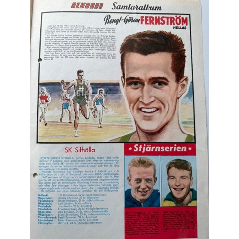 1963 Swedish Rekord Journal Elvis Presley Magazine Kid Galahad The King TCB EP