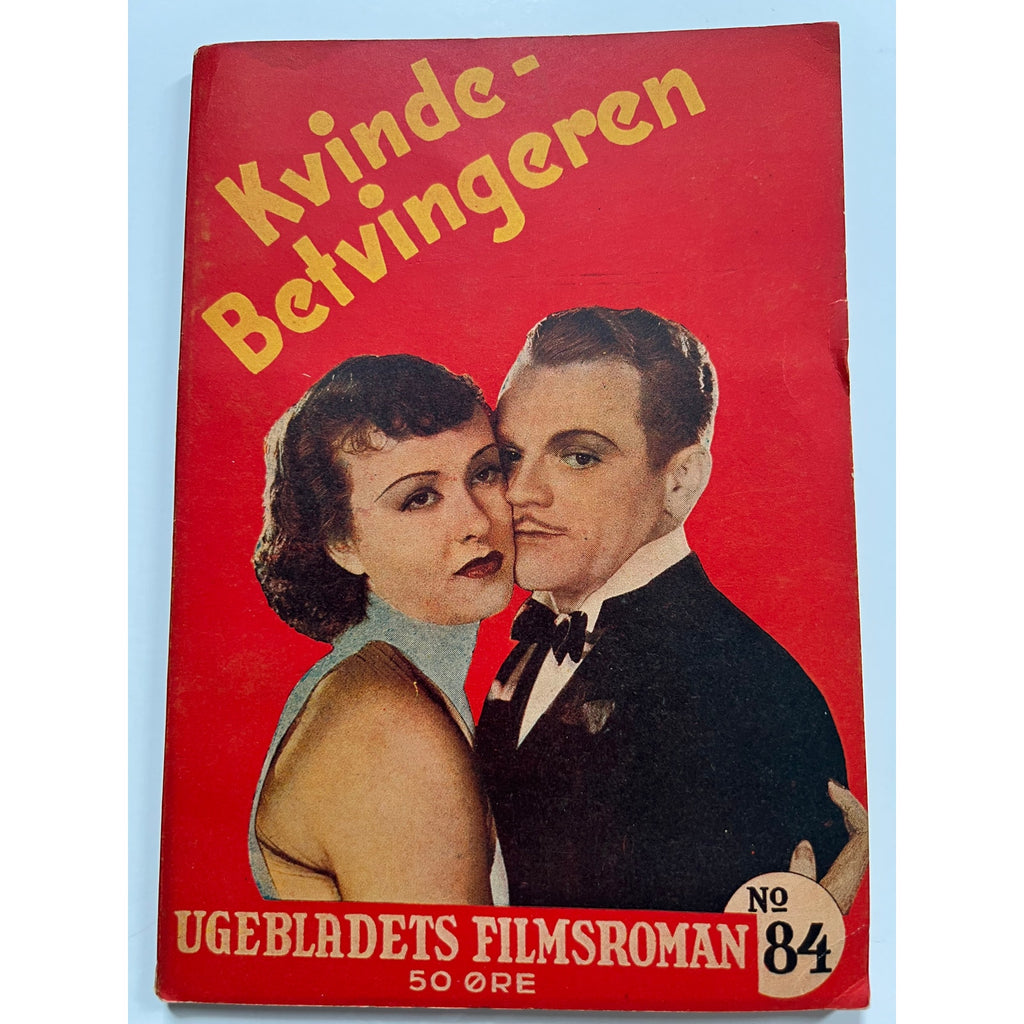 RARE Danish 1935 James Cagney Book / Booklet Movie Tie In Lady Killer, Hollywood, Yankee Doodle Dandy, Public Enemy, White Heat