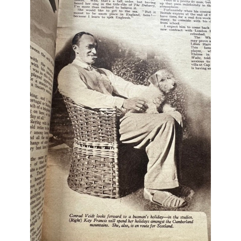 Gorgeous UK Picturegoer 1935  Mae West Magazine My Little Chickadee, Hollywood, Klondike Annie, She Done Him Wrong, I'm No Angel