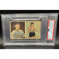 1951 Berk Ross Jake LaMotta Card PSA 6 Ken Heintzelman, Philadelphia Phillies, Raging Bull, MLB, Bronx Bull, Middleweight Champion, Boxing Card