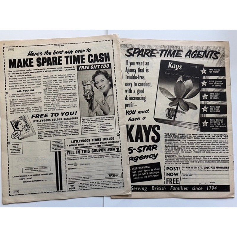 2 UK 1957-58 Picture Show Elvis Presley Magazine Graceland Hollywood King Creole, Jailhouse Rock, Love Me Tender, Rockabilly