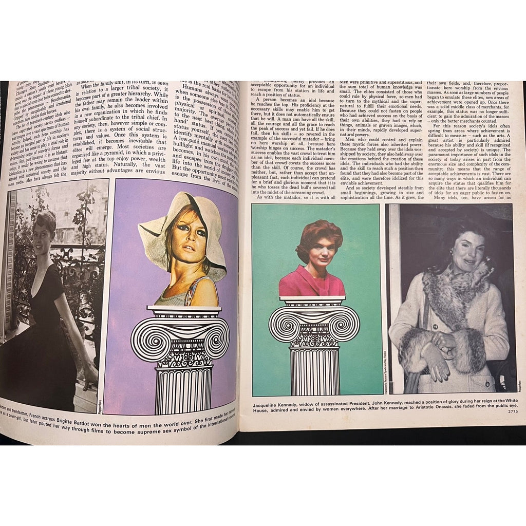 1969 Story of Life Rudolph Valentino Magazine Elvis, Beatles, Sinatra, Pele, Jackie Kennedy, McCartney, Lennon