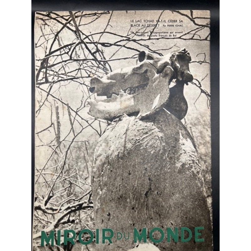 RARE French 1934 Miroir du Monde Josephine Baker Magazine Hollywood La Creole, Folies Bergere, French Resistance, Banana Costume Black Venus