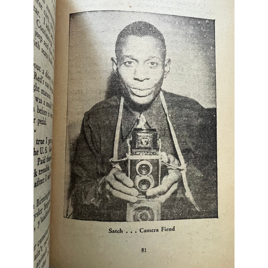 1948 Satchel Paige Pitchin Man Book Booklet Biography Hal Lebovitz Cleveland, St. Louis Browns, HOF, Baseball, Oakland A's, MLB