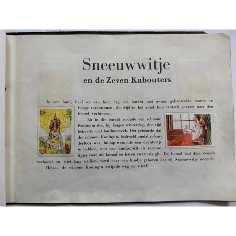 Complete 1938 Disney De Beukelaer Snow White & Seven Dwarfs Cards Walt Disney